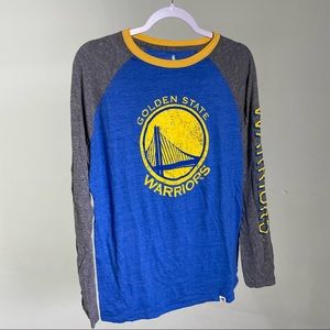 NBA Golden State Warriors long sleeve Tshirt